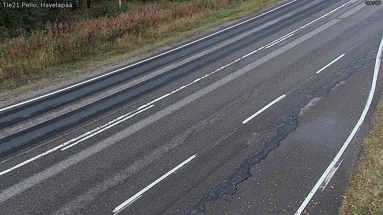 Kelikamerat Kuva Tie 21 Pello, Havelanpää, Pello, Lappi