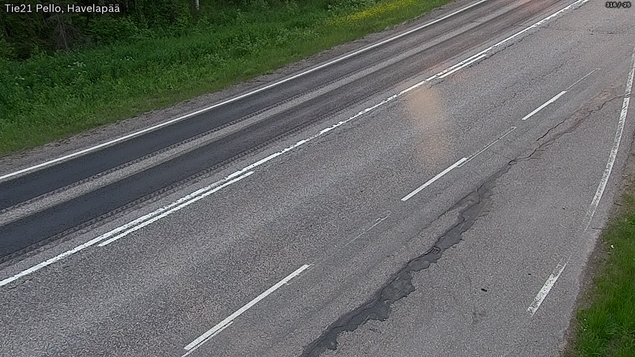 Kelikamerat Kuva Tie 21 Pello, Havelanpää, Pello, Lappi