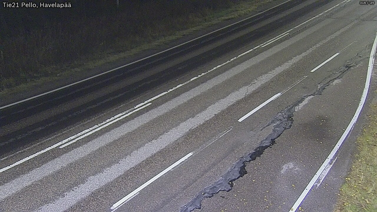 Kelikamerat Kuva Tie 21 Pello, Havelanpää, Pello, Lappi