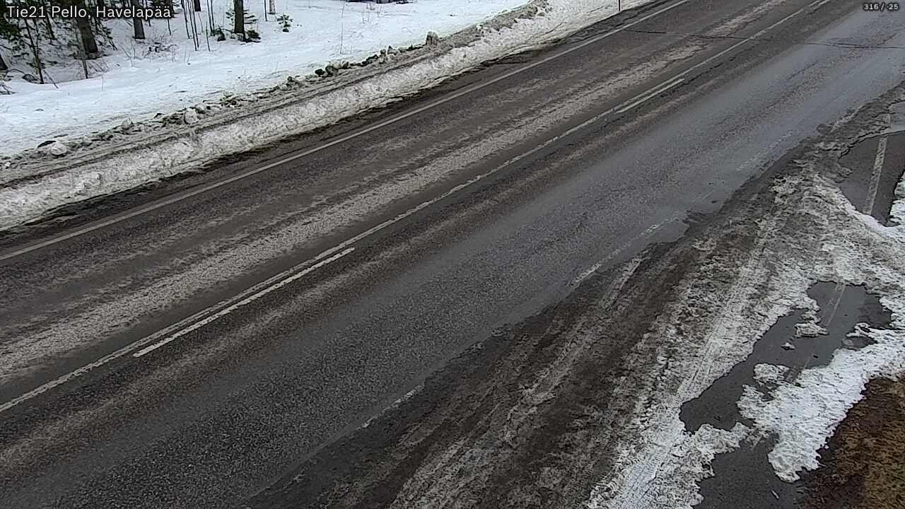 Kelikamerat Kuva Tie 21 Pello, Havelanpää, Pello, Lappi