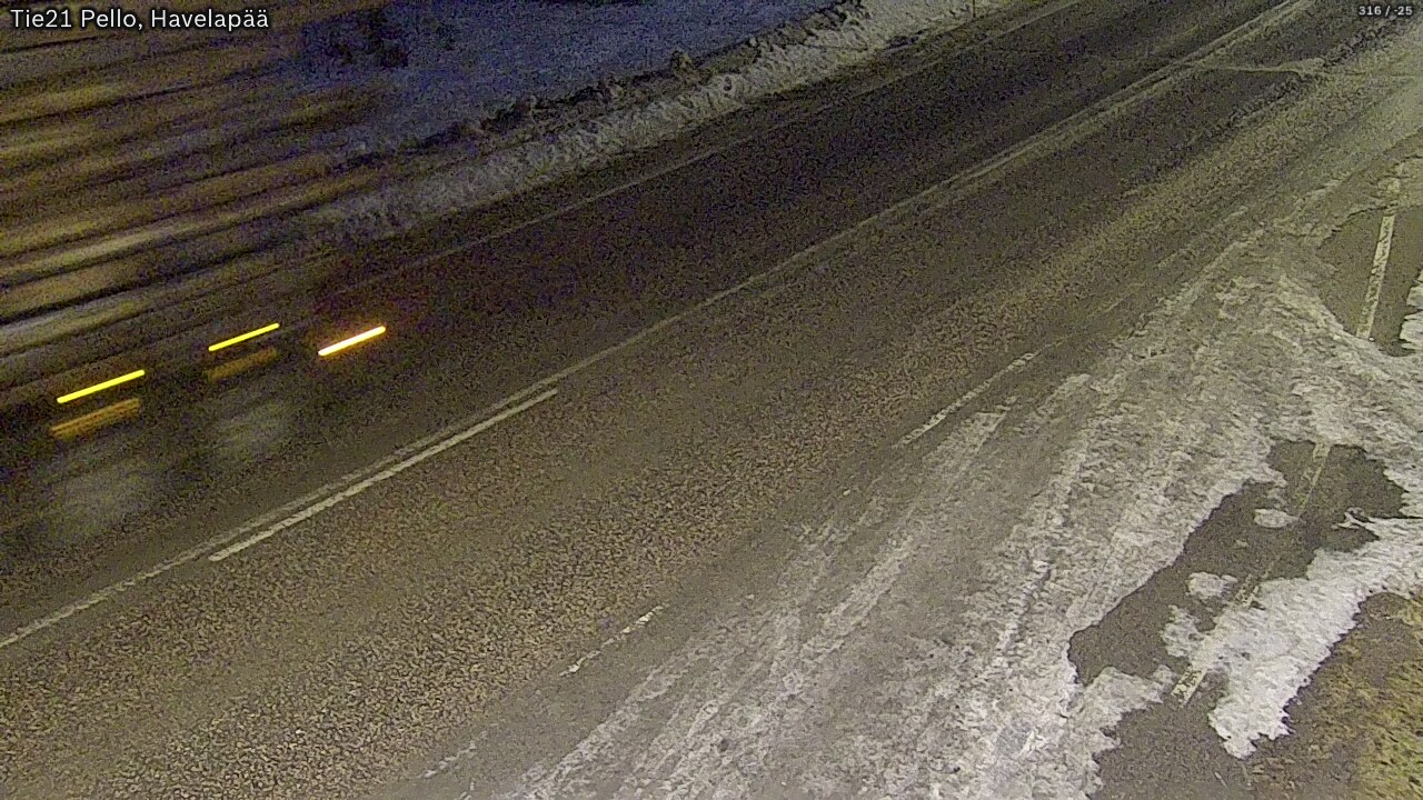 Kelikamerat Kuva Tie 21 Pello, Havelanpää, Pello, Lappi