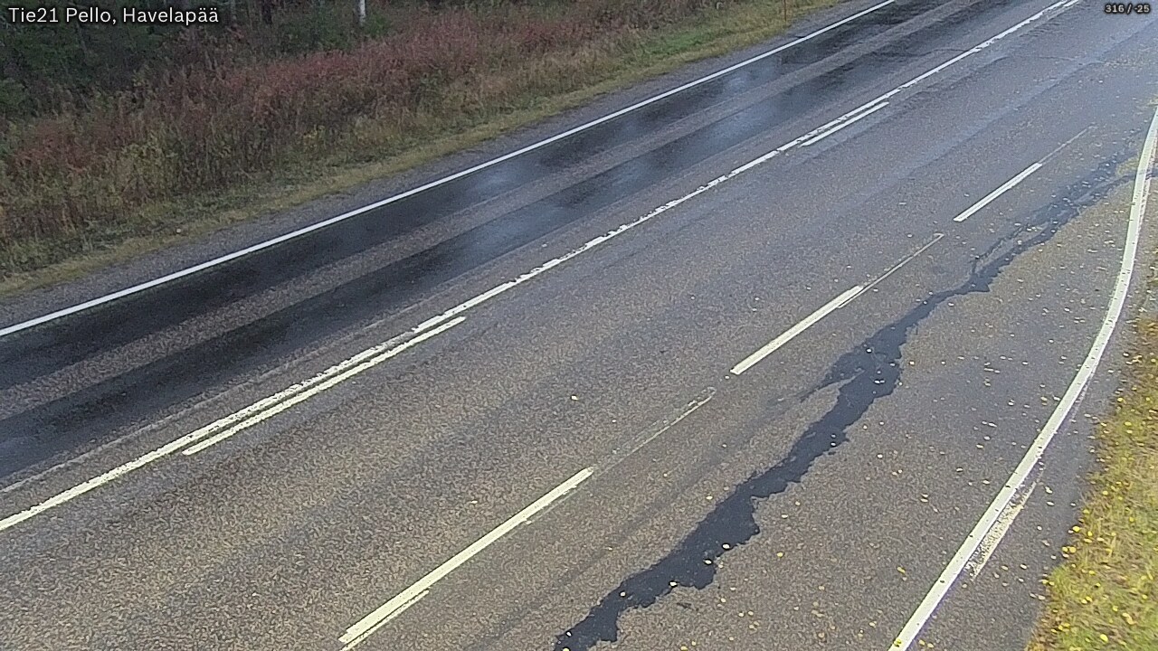 Kelikamerat Kuva Tie 21 Pello, Havelanpää, Pello, Lappi