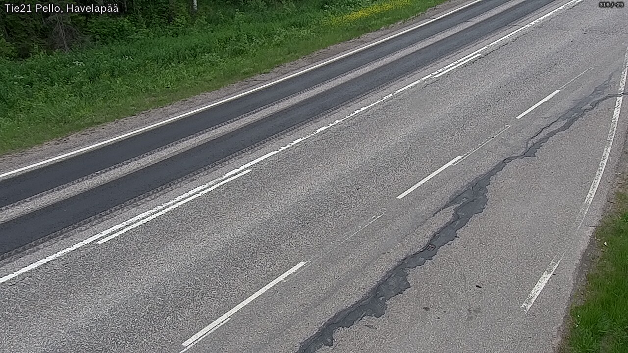 Kelikamerat Kuva Tie 21 Pello, Havelanpää, Pello, Lappi