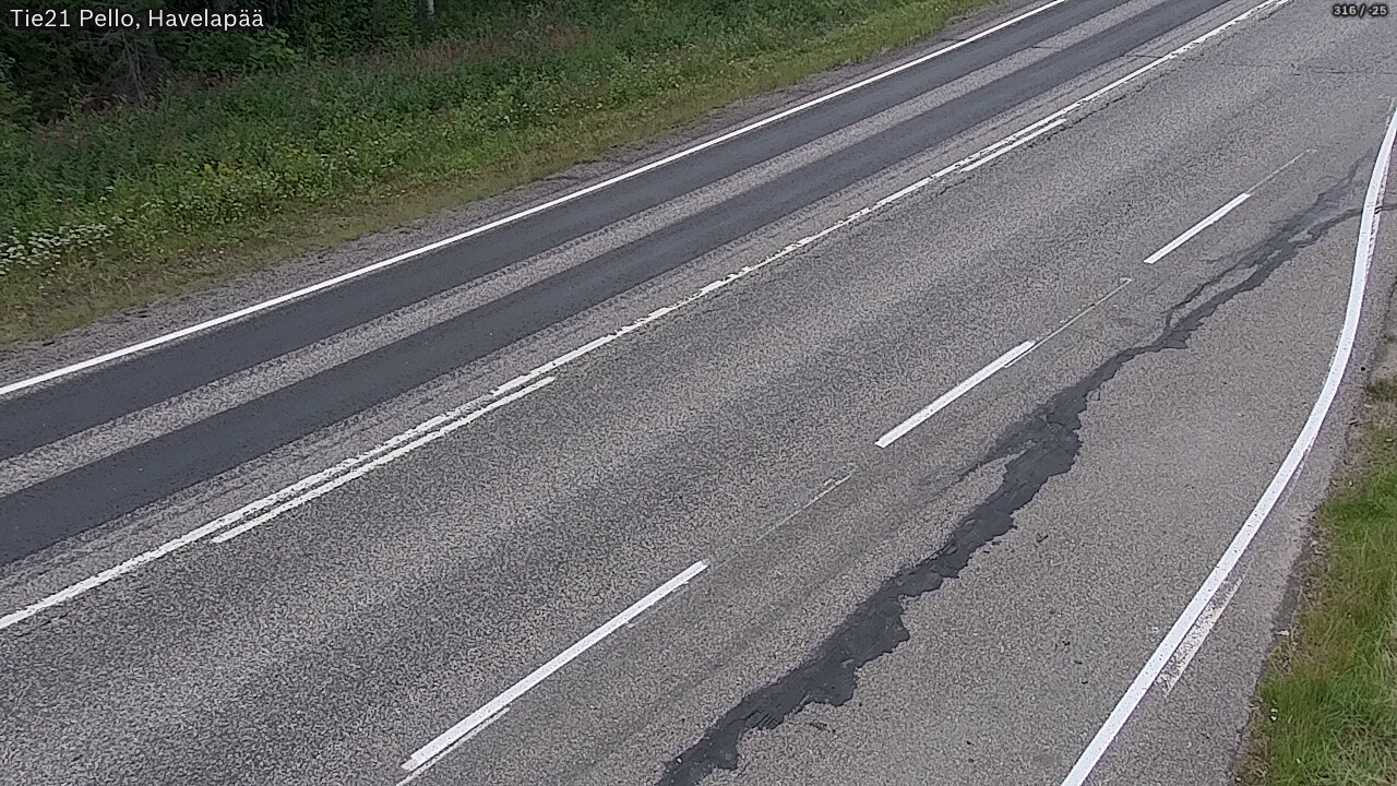 Kelikamerat Kuva Tie 21 Pello, Havelanpää, Pello, Lappi