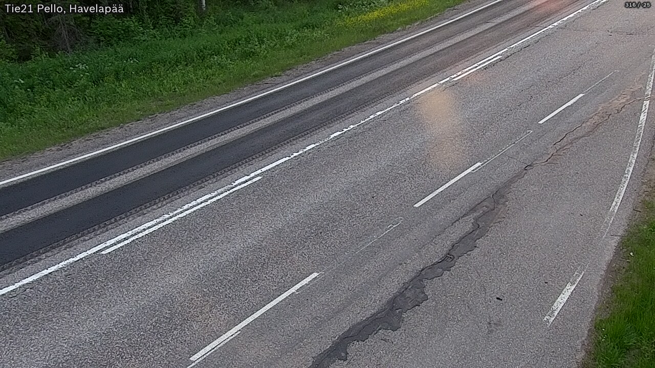 Kelikamerat Kuva Tie 21 Pello, Havelanpää, Pello, Lappi