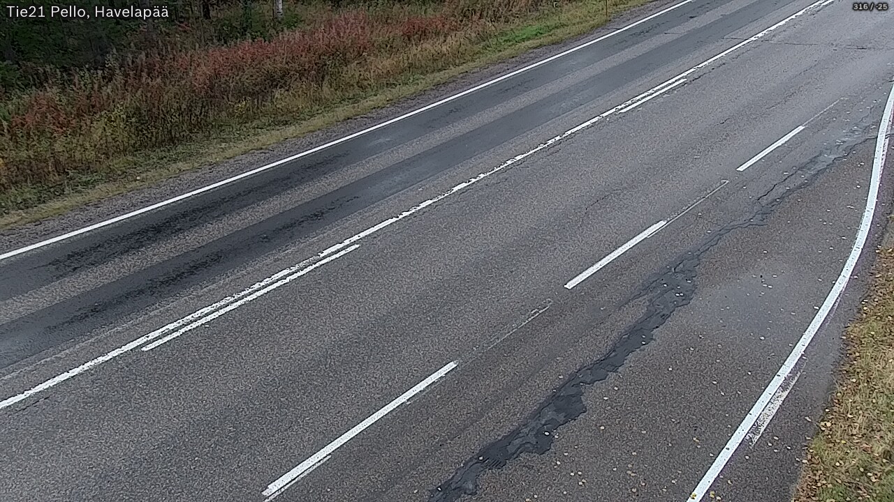 Kelikamerat Kuva Tie 21 Pello, Havelanpää, Pello, Lappi