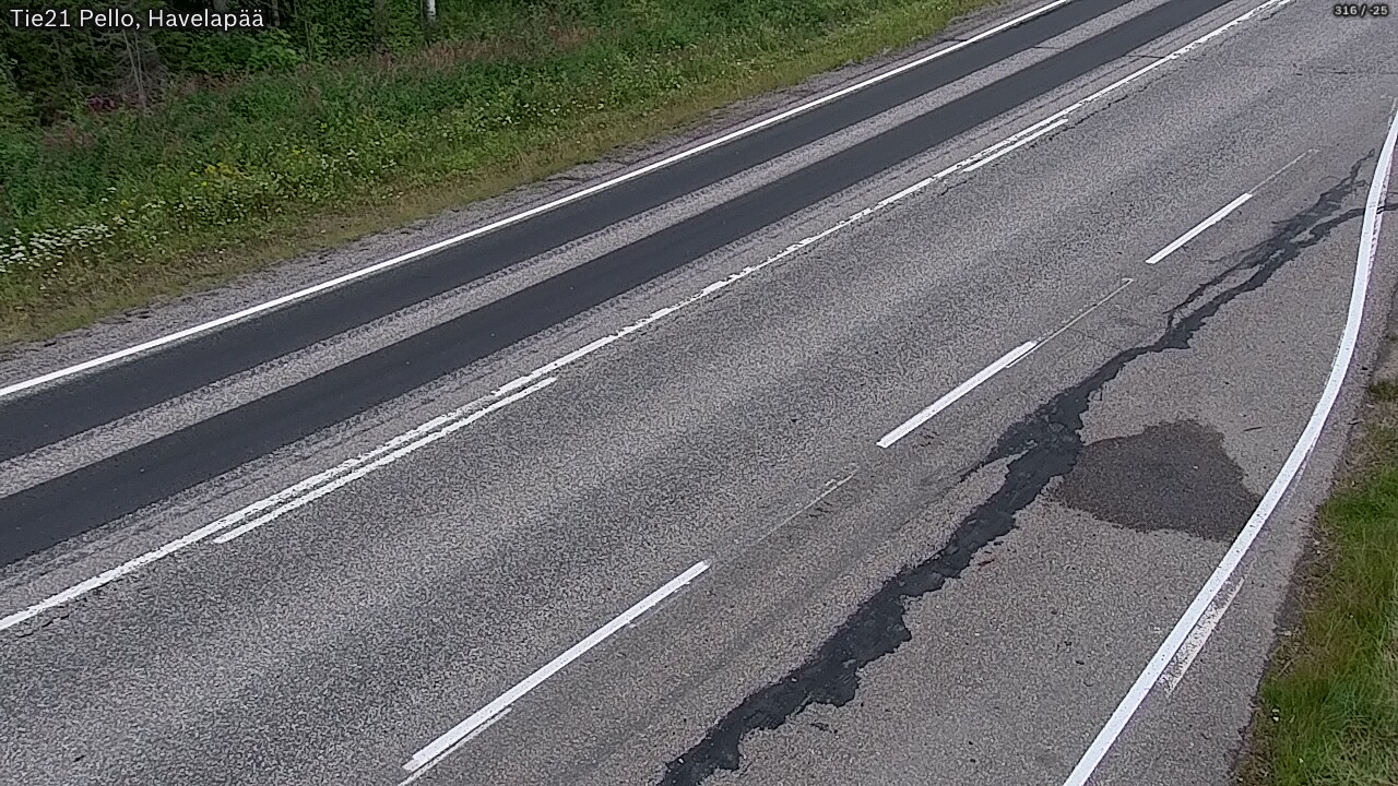 Kelikamerat Kuva Tie 21 Pello, Havelanpää, Pello, Lappi
