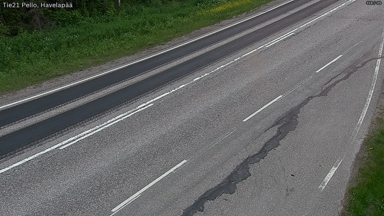 Kelikamerat Kuva Tie 21 Pello, Havelanpää, Pello, Lappi