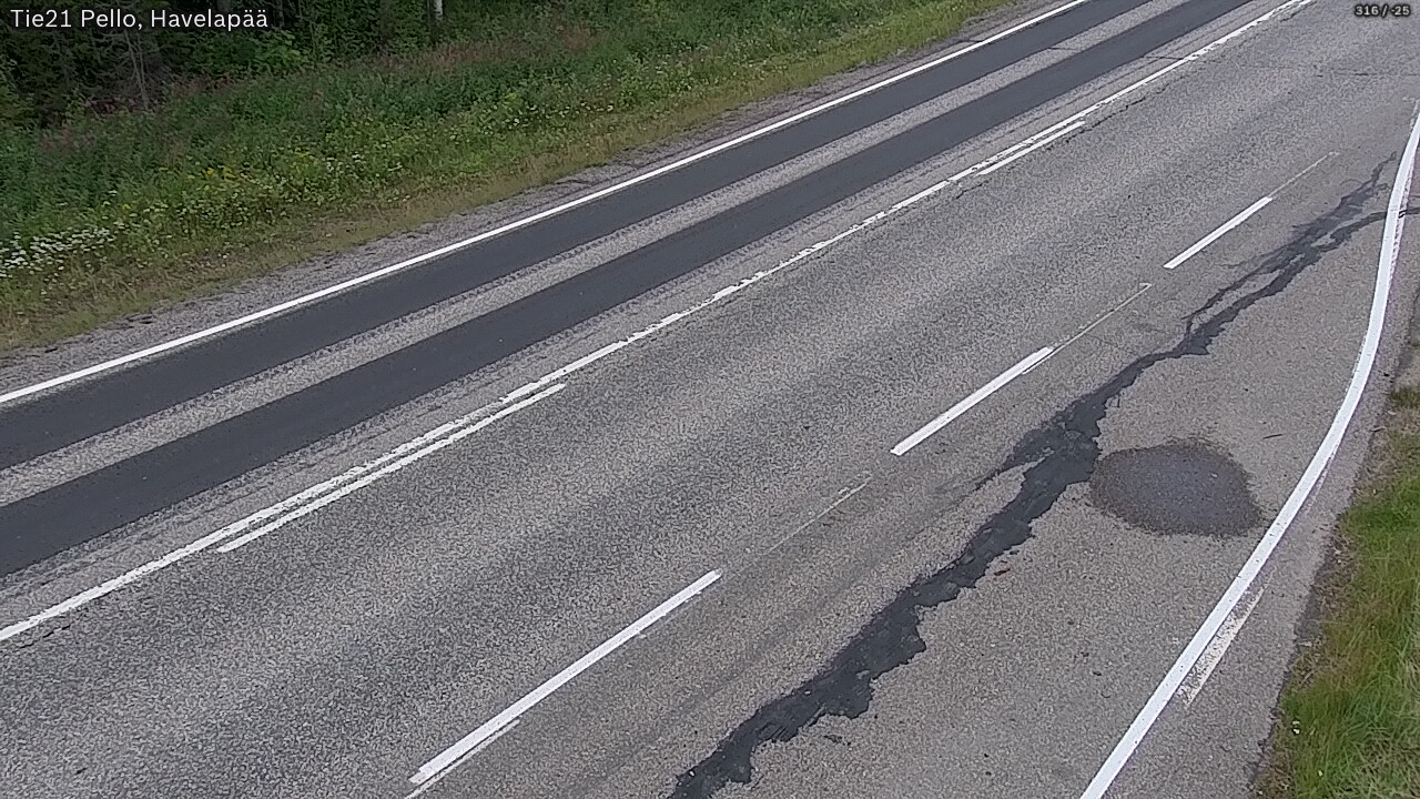 Kelikamerat Kuva Tie 21 Pello, Havelanpää, Pello, Lappi