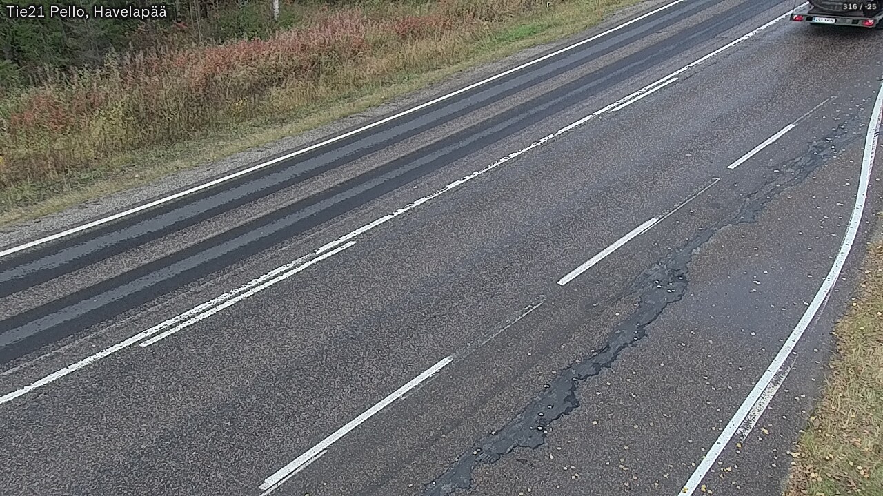 Kelikamerat Kuva Tie 21 Pello, Havelanpää, Pello, Lappi