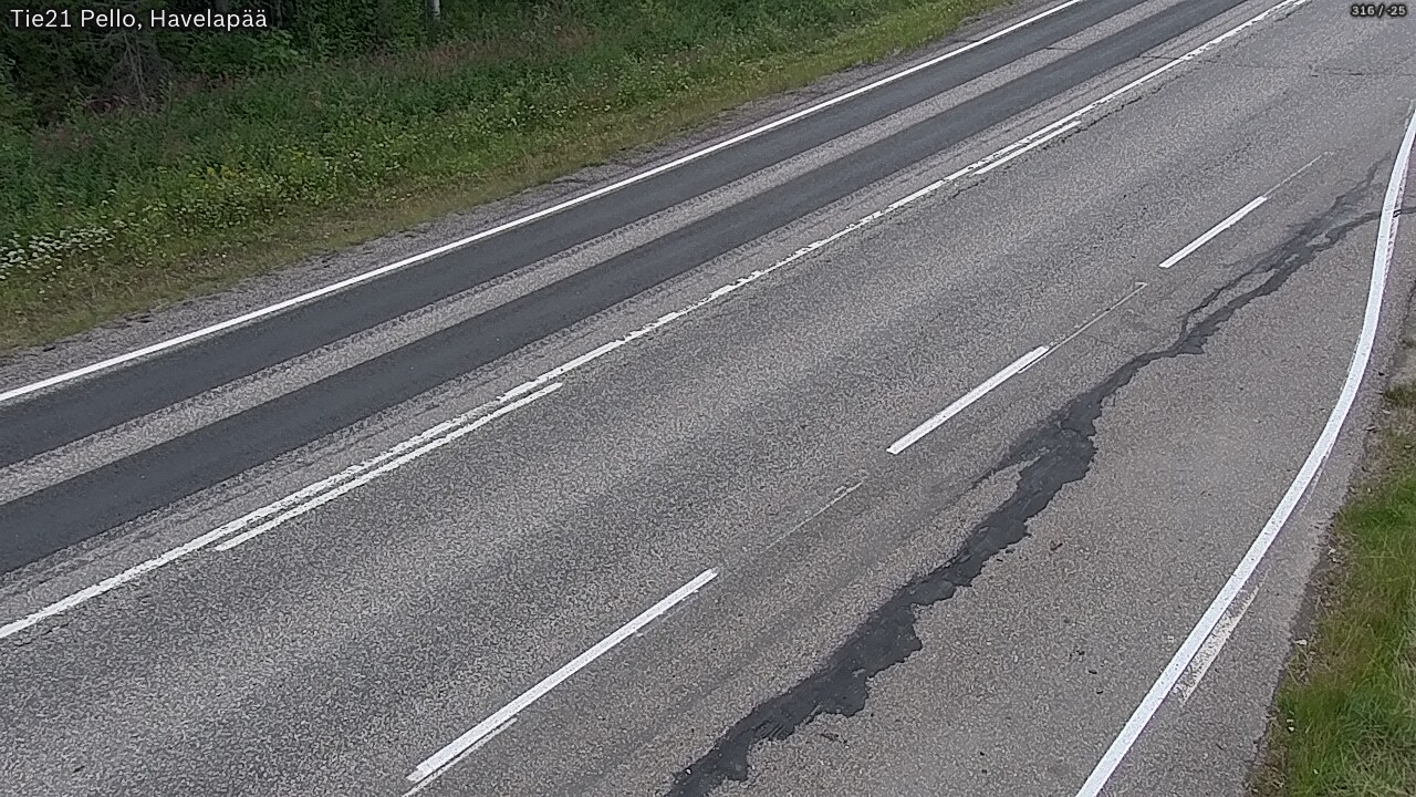Kelikamerat Kuva Tie 21 Pello, Havelanpää, Pello, Lappi