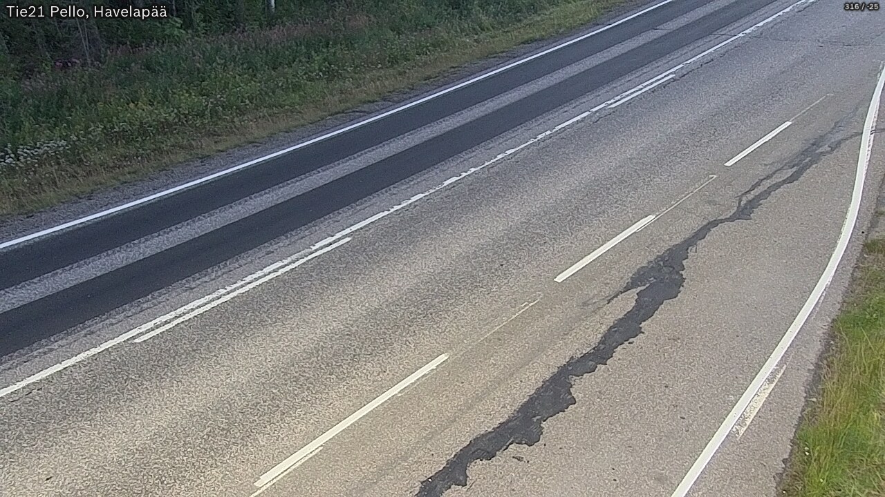 Kelikamerat Kuva Tie 21 Pello, Havelanpää, Pello, Lappi