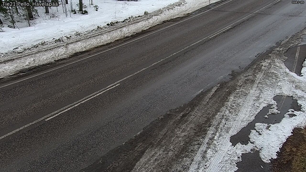 Kelikamerat Kuva Tie 21 Pello, Havelanpää, Pello, Lappi