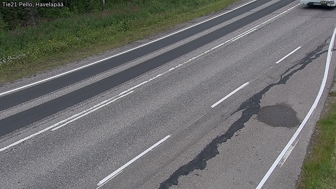 Kelikamerat Kuva Tie 21 Pello, Havelanpää, Pello, Lappi