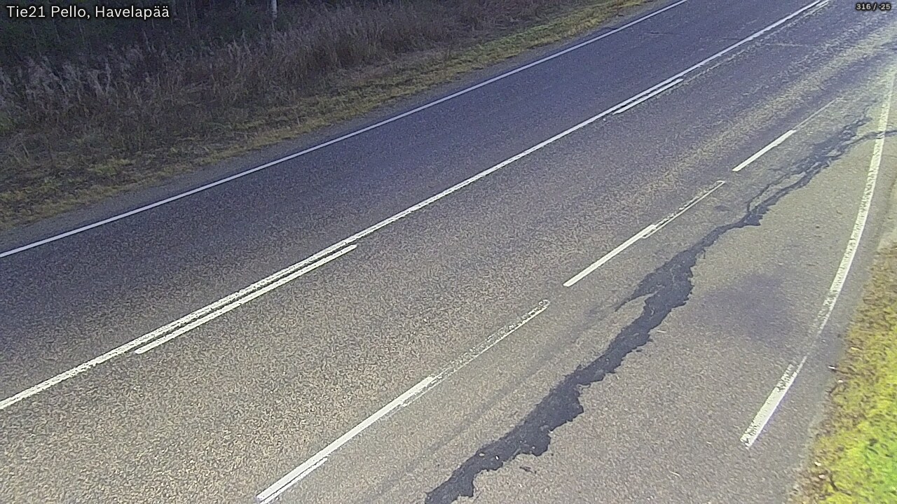 Kelikamerat Kuva Tie 21 Pello, Havelanpää, Pello, Lappi