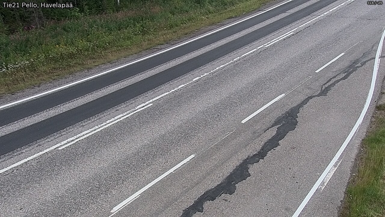 Kelikamerat Kuva Tie 21 Pello, Havelanpää, Pello, Lappi