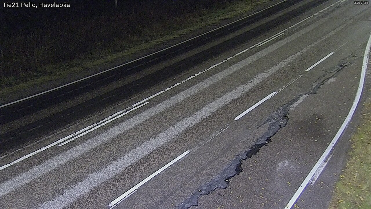 Kelikamerat Kuva Tie 21 Pello, Havelanpää, Pello, Lappi