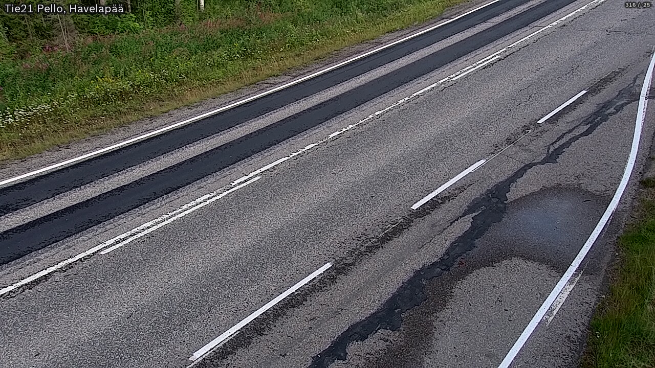 Kelikamerat Kuva Tie 21 Pello, Havelanpää, Pello, Lappi