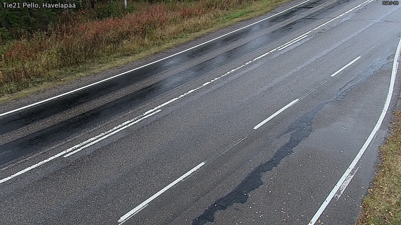 Kelikamerat Kuva Tie 21 Pello, Havelanpää, Pello, Lappi