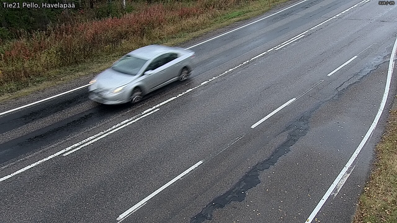 Kelikamerat Kuva Tie 21 Pello, Havelanpää, Pello, Lappi