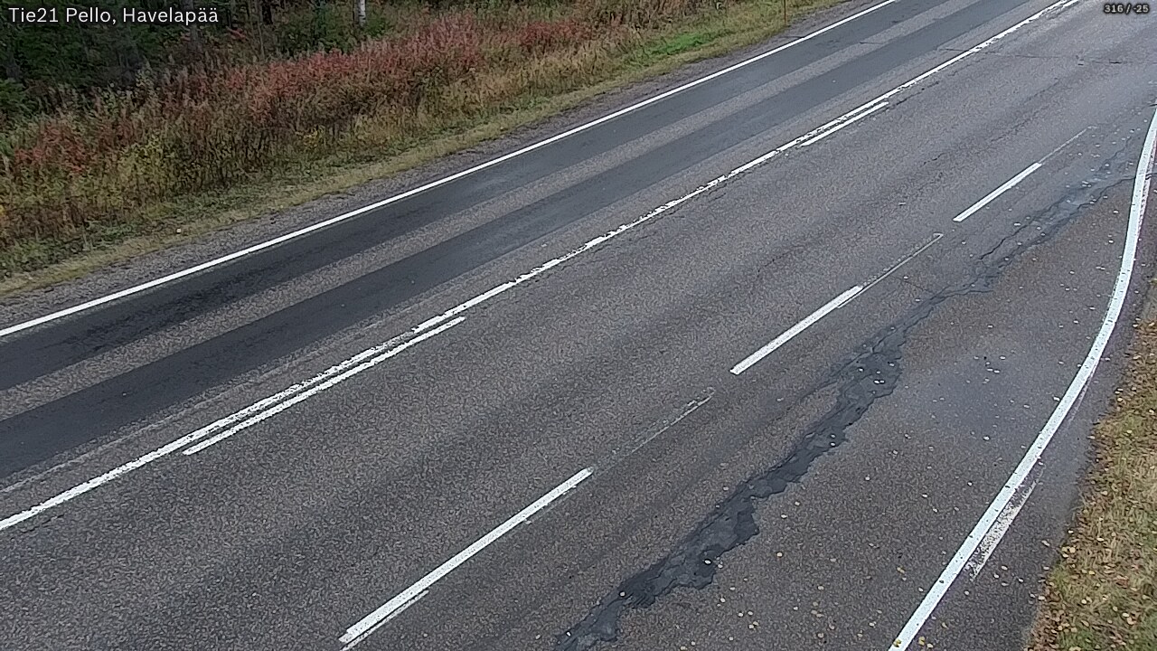 Kelikamerat Kuva Tie 21 Pello, Havelanpää, Pello, Lappi