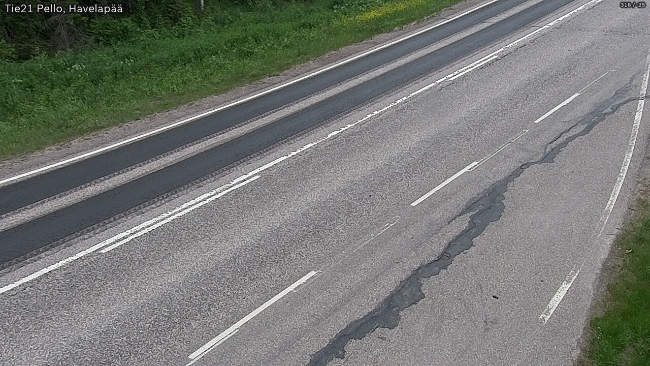 Kelikamerat Kuva Tie 21 Pello, Havelanpää, Pello, Lappi