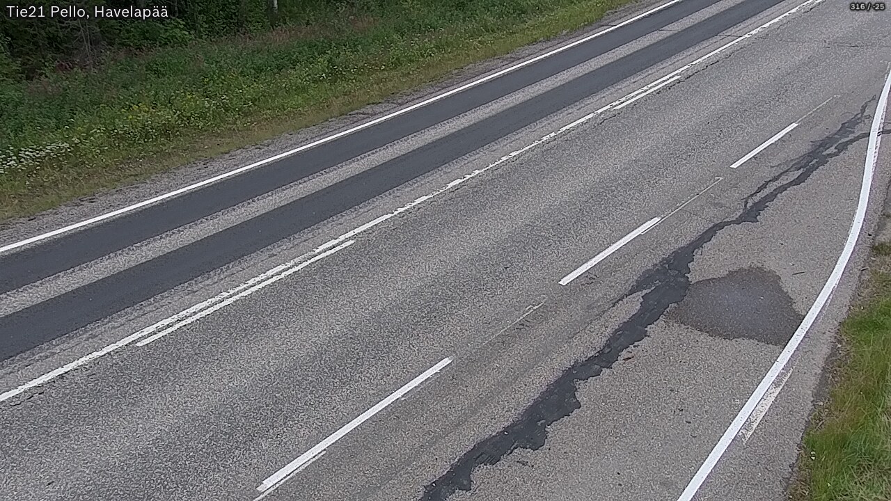 Kelikamerat Kuva Tie 21 Pello, Havelanpää, Pello, Lappi