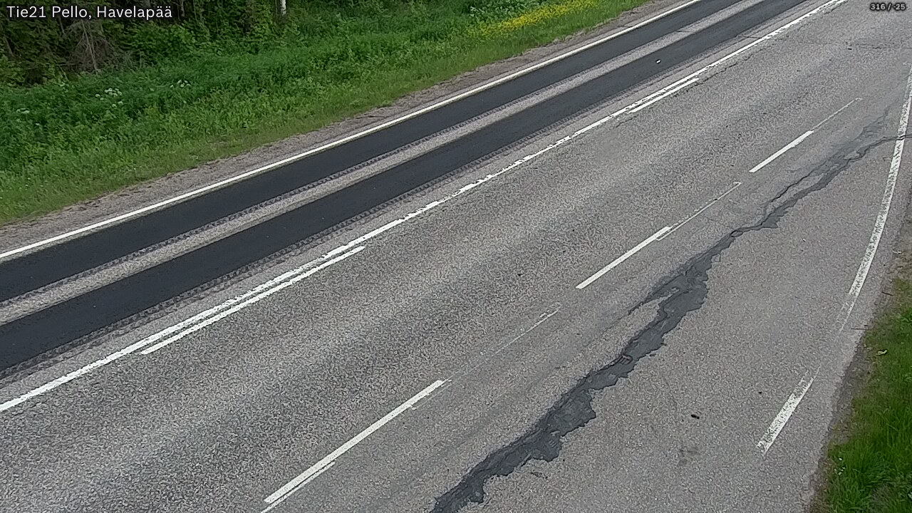Kelikamerat Kuva Tie 21 Pello, Havelanpää, Pello, Lappi