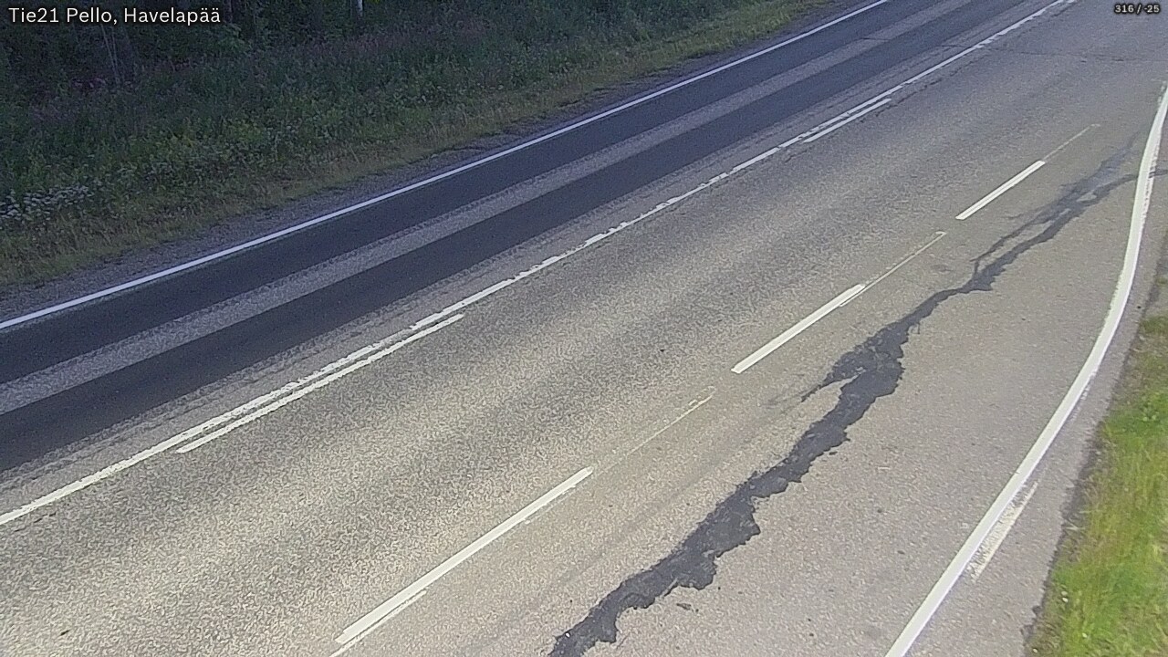 Kelikamerat Kuva Tie 21 Pello, Havelanpää, Pello, Lappi