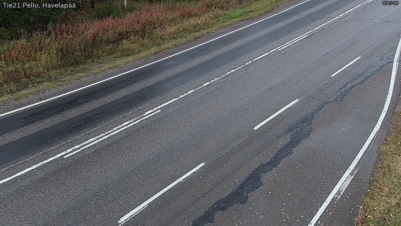 Kelikamerat Kuva Tie 21 Pello, Havelanpää, Pello, Lappi