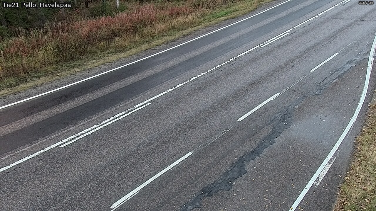 Kelikamerat Kuva Tie 21 Pello, Havelanpää, Pello, Lappi