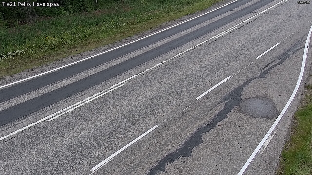 Kelikamerat Kuva Tie 21 Pello, Havelanpää, Pello, Lappi