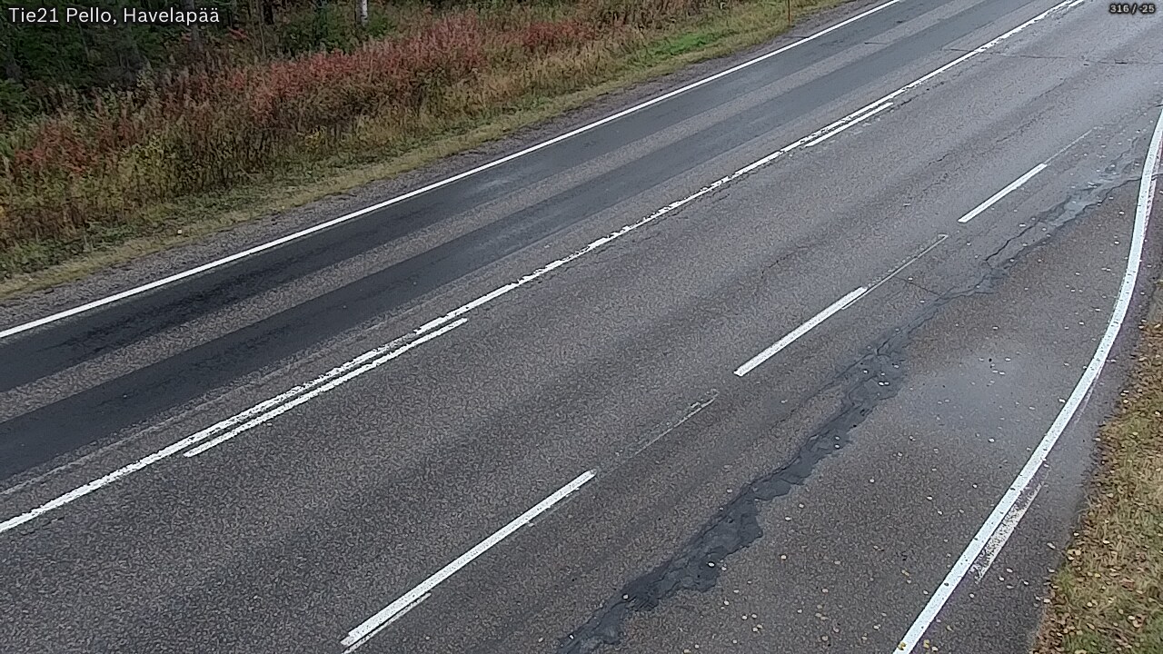 Kelikamerat Kuva Tie 21 Pello, Havelanpää, Pello, Lappi