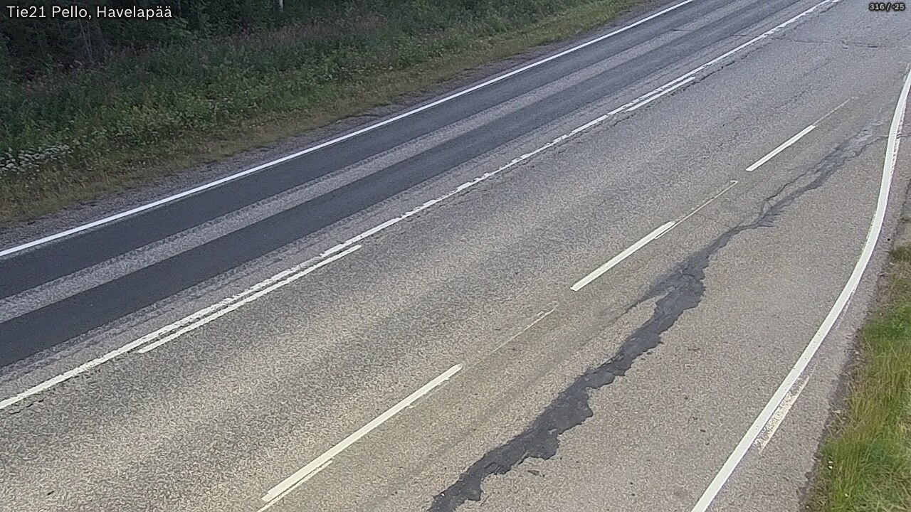 Kelikamerat Kuva Tie 21 Pello, Havelanpää, Pello, Lappi