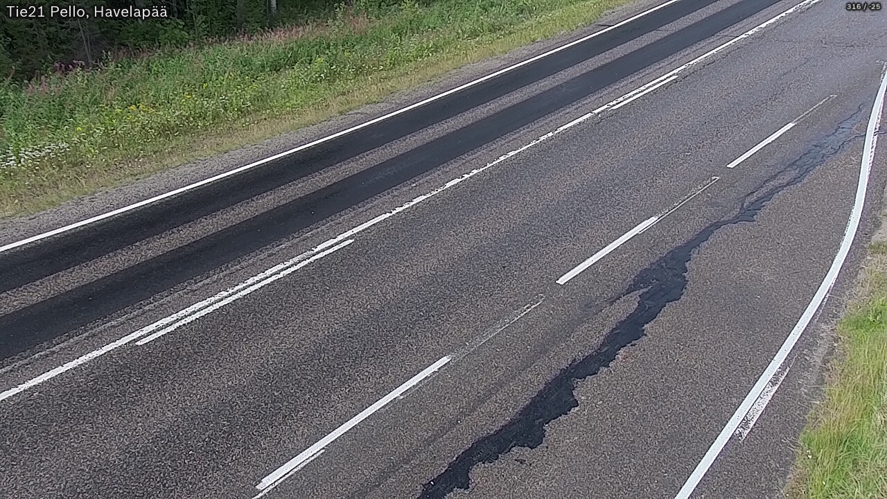 Kelikamerat Kuva Tie 21 Pello, Havelanpää, Pello, Lappi