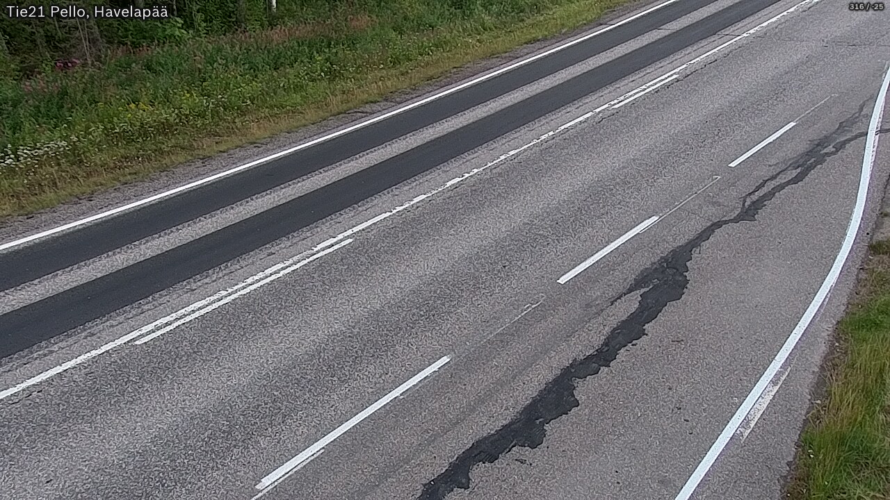 Kelikamerat Kuva Tie 21 Pello, Havelanpää, Pello, Lappi