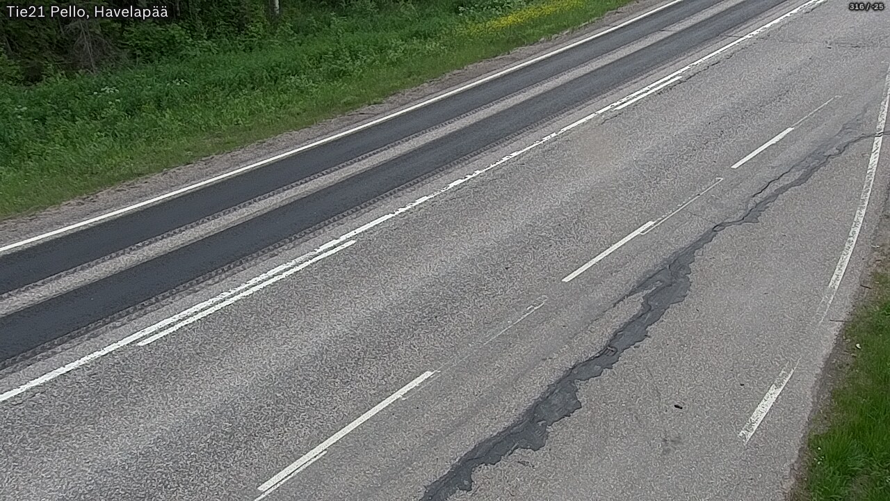 Kelikamerat Kuva Tie 21 Pello, Havelanpää, Pello, Lappi