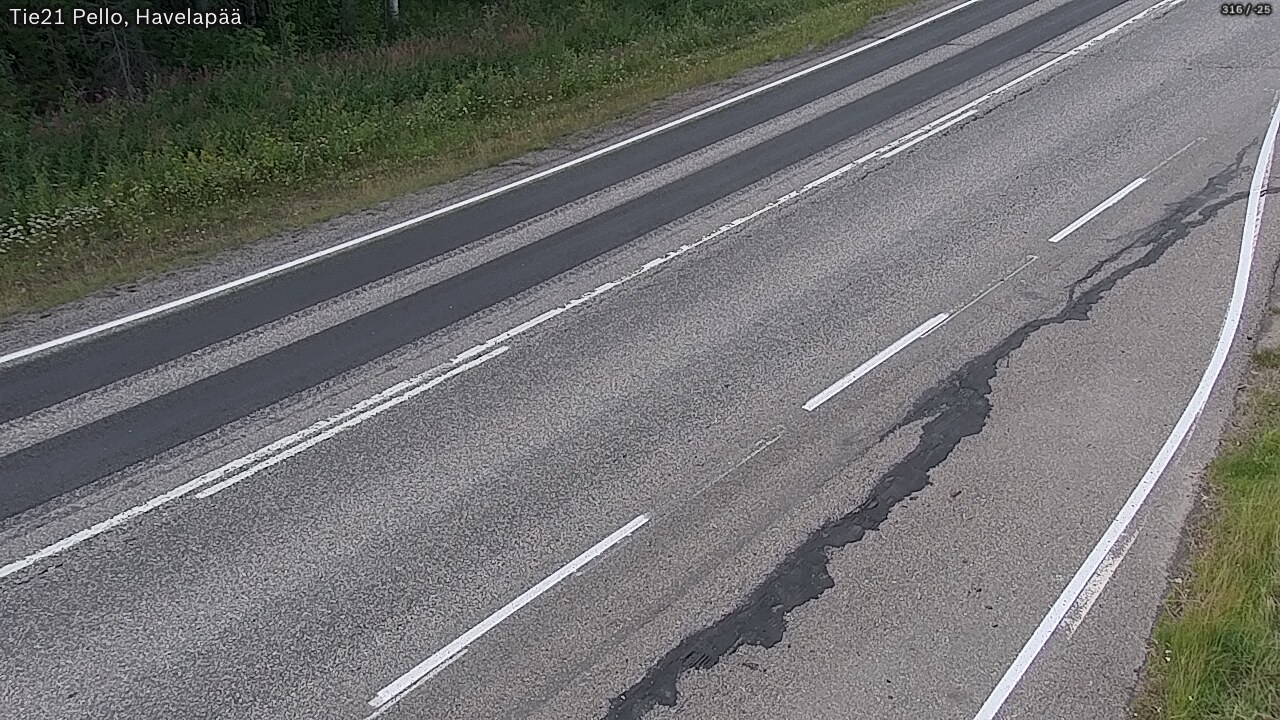 Kelikamerat Kuva Tie 21 Pello, Havelanpää, Pello, Lappi