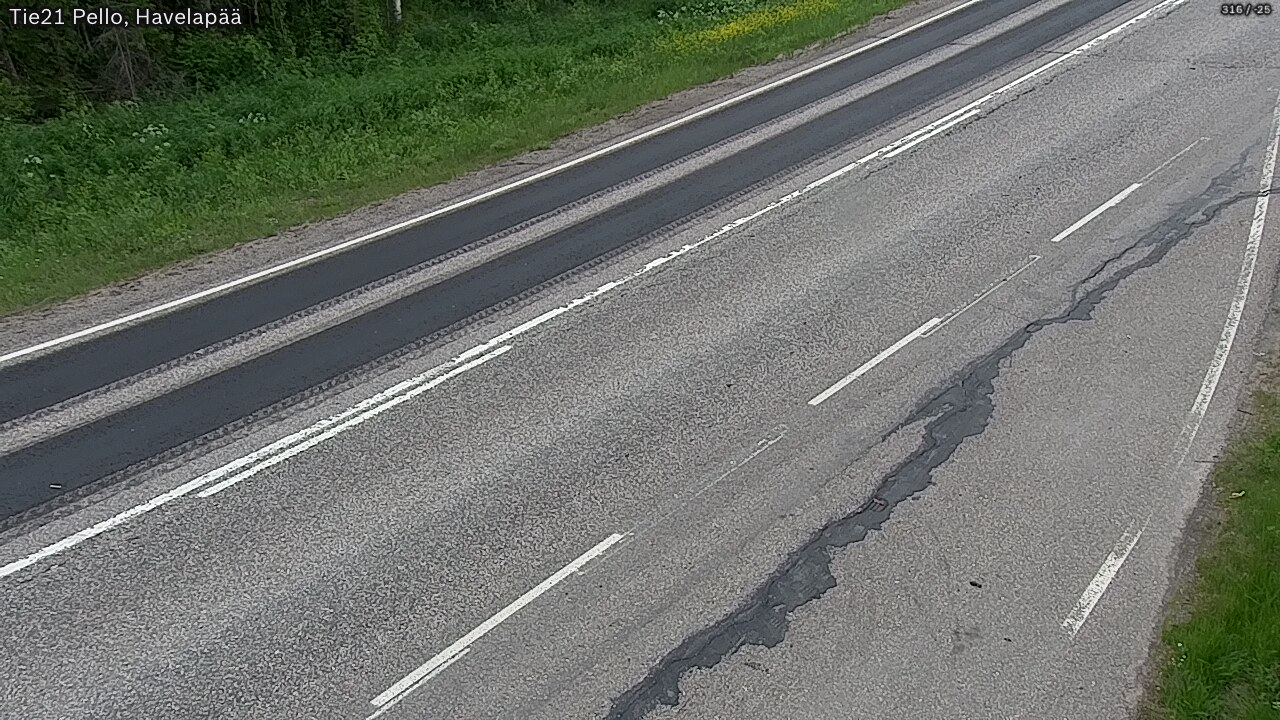 Kelikamerat Kuva Tie 21 Pello, Havelanpää, Pello, Lappi