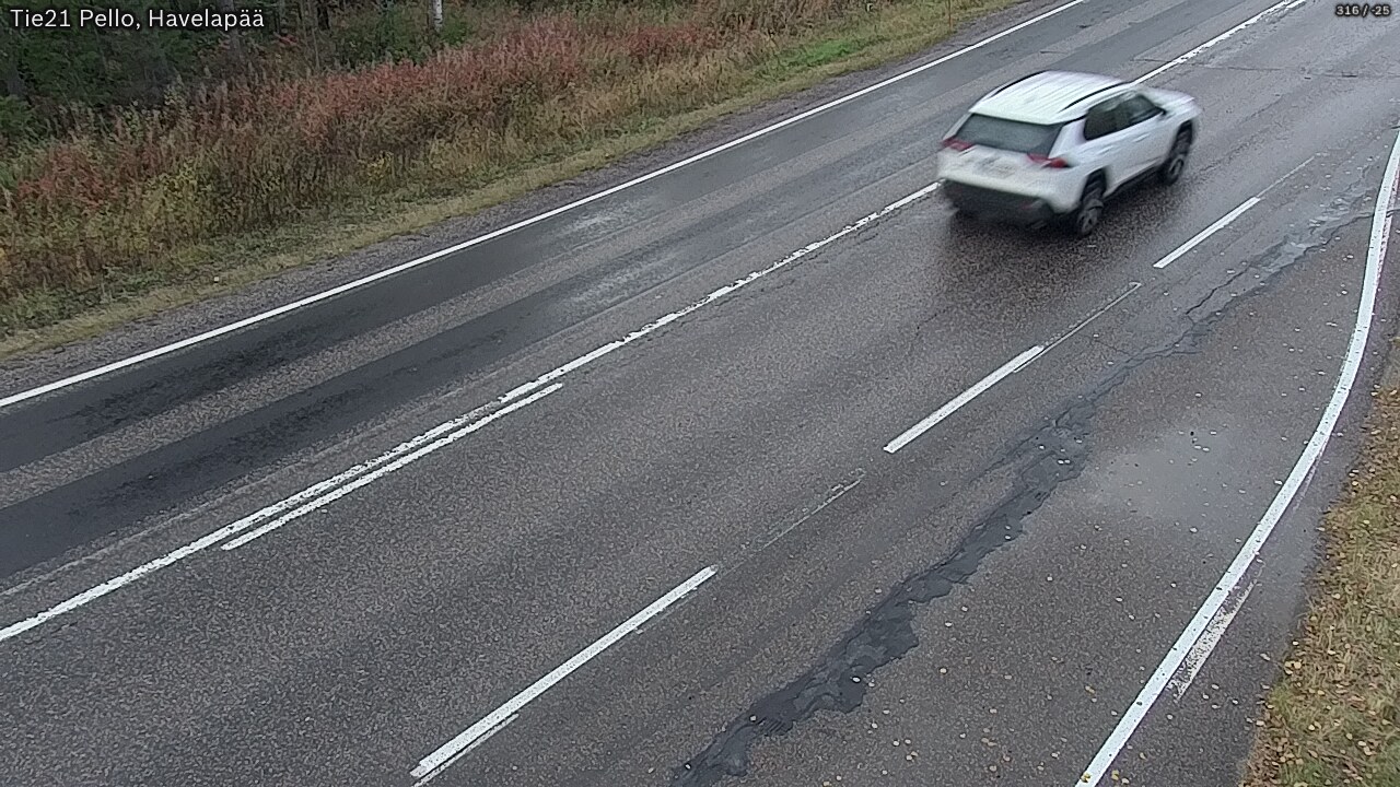 Kelikamerat Kuva Tie 21 Pello, Havelanpää, Pello, Lappi