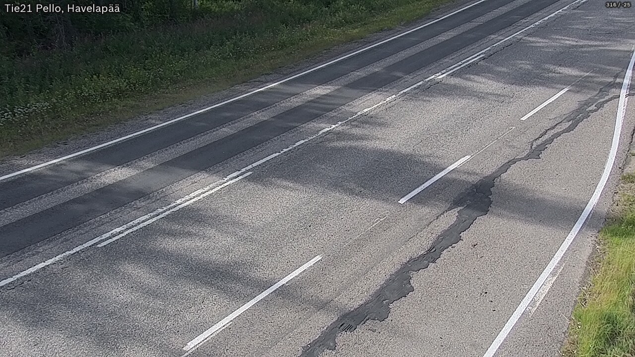 Kelikamerat Kuva Tie 21 Pello, Havelanpää, Pello, Lappi