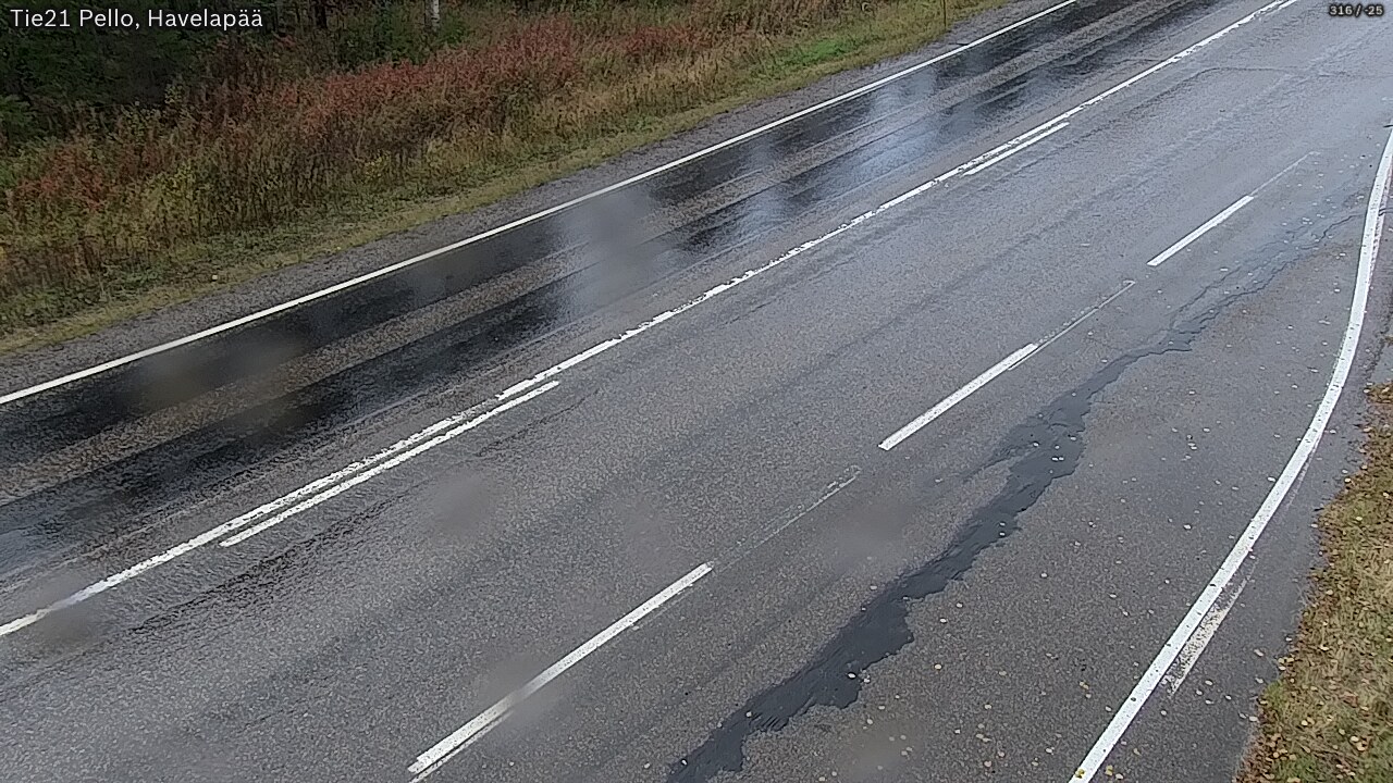 Kelikamerat Kuva Tie 21 Pello, Havelanpää, Pello, Lappi