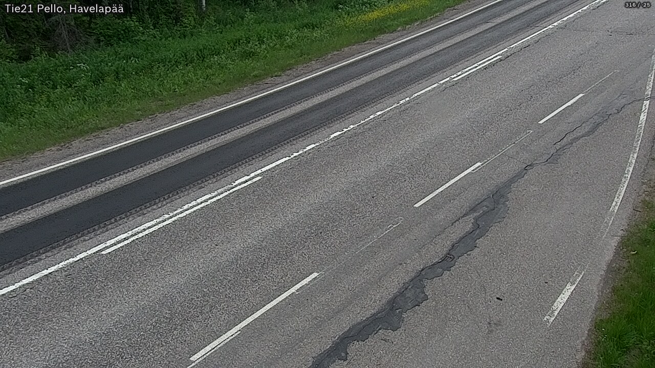Kelikamerat Kuva Tie 21 Pello, Havelanpää, Pello, Lappi