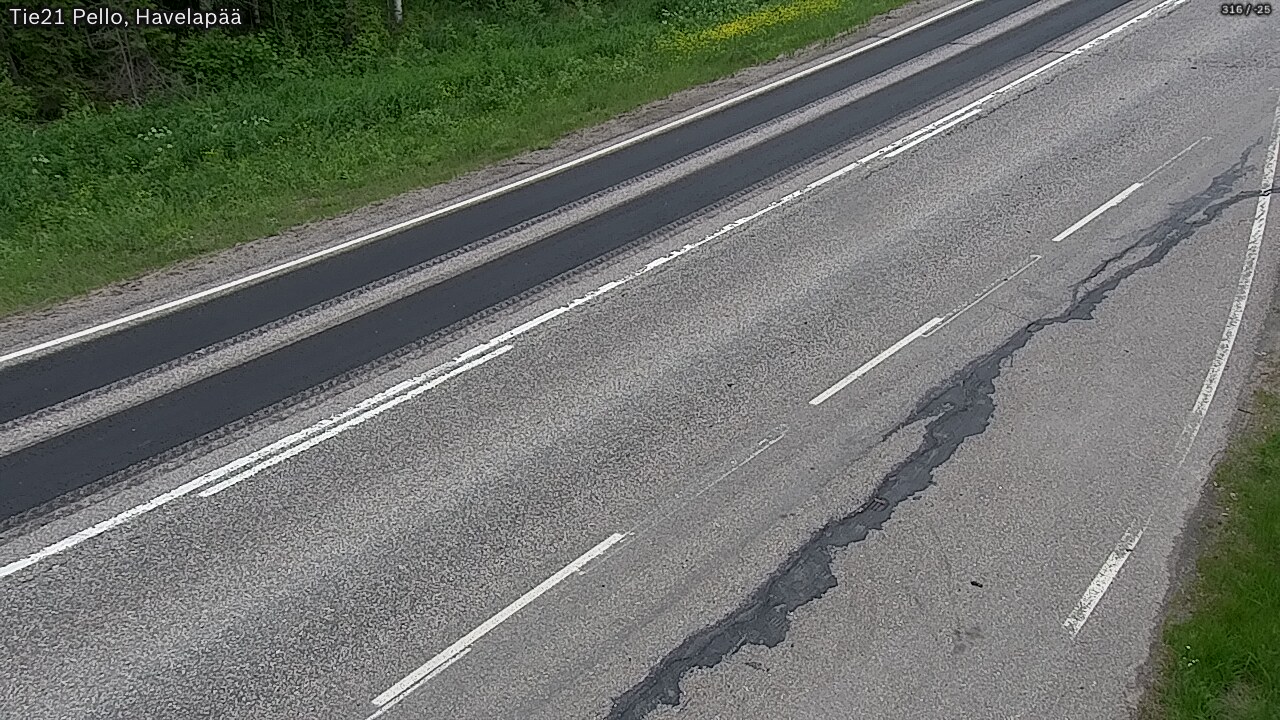 Kelikamerat Kuva Tie 21 Pello, Havelanpää, Pello, Lappi