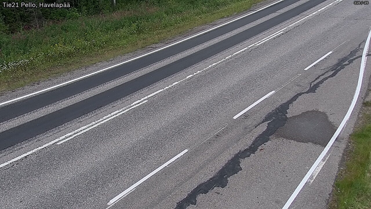 Kelikamerat Kuva Tie 21 Pello, Havelanpää, Pello, Lappi