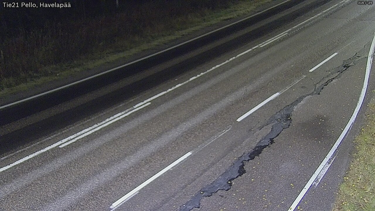Kelikamerat Kuva Tie 21 Pello, Havelanpää, Pello, Lappi