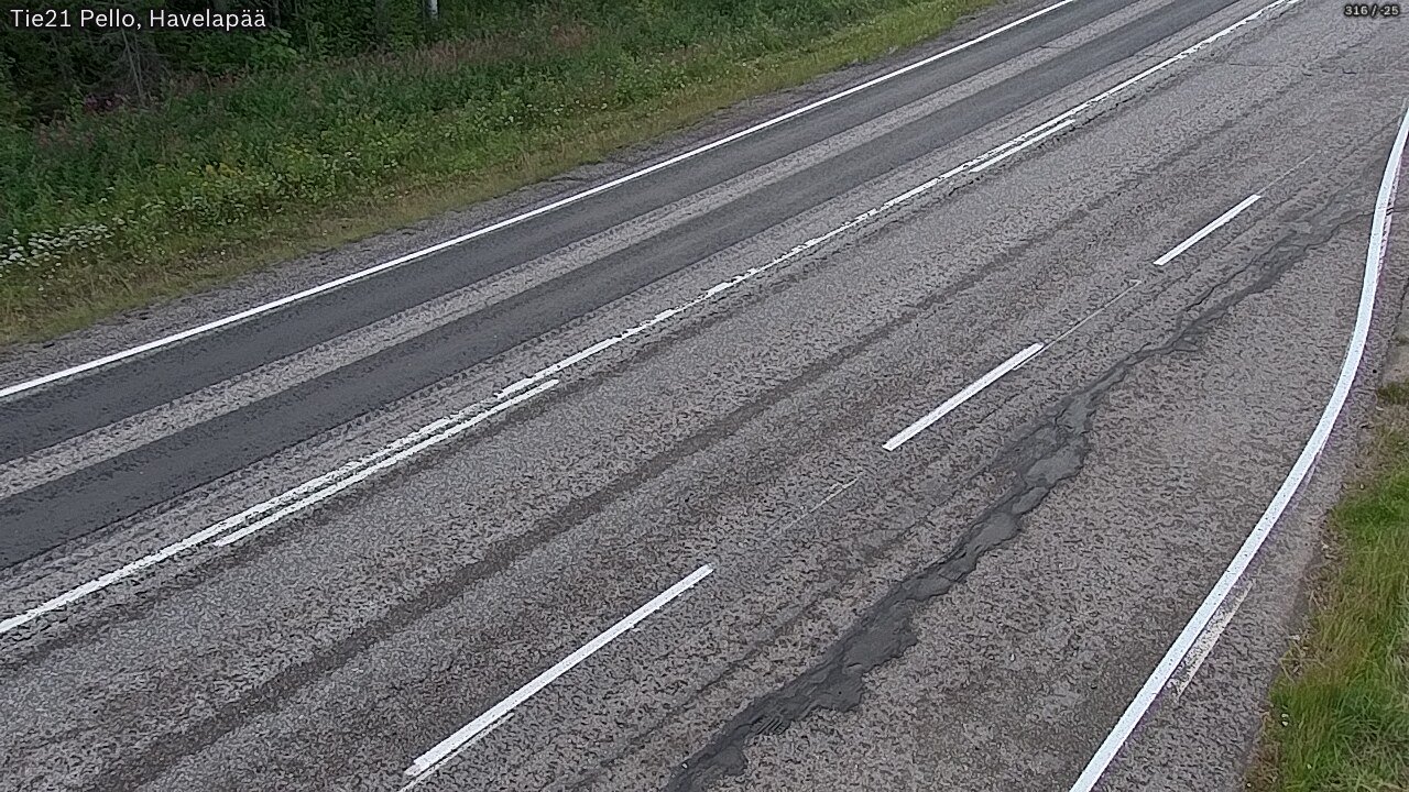 Kelikamerat Kuva Tie 21 Pello, Havelanpää, Pello, Lappi