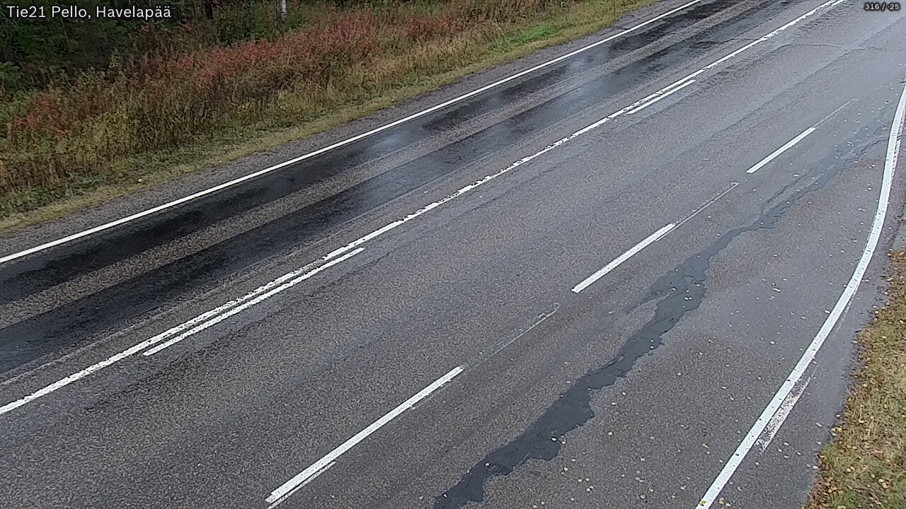 Kelikamerat Kuva Tie 21 Pello, Havelanpää, Pello, Lappi