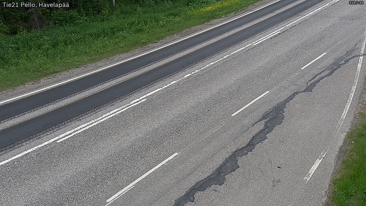 Kelikamerat Kuva Tie 21 Pello, Havelanpää, Pello, Lappi