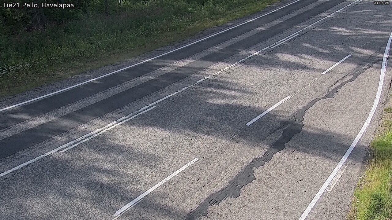 Kelikamerat Kuva Tie 21 Pello, Havelanpää, Pello, Lappi